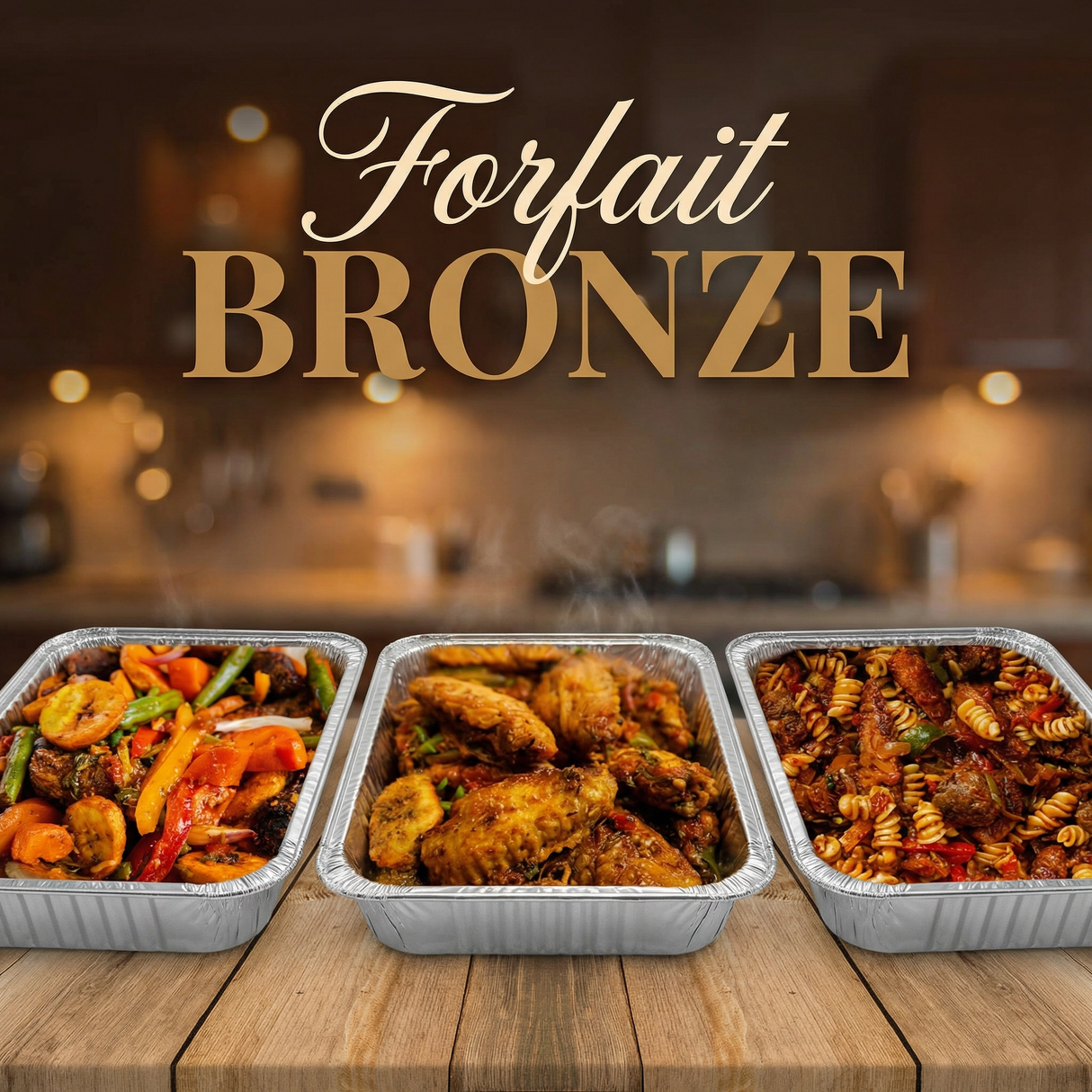 🥉 Forfait Bronze – 3 plateaux généreux